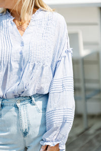 Blouse EMANUELLE - Blue