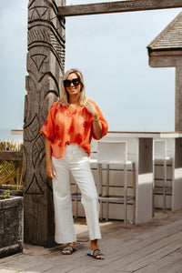 Blouse FELINE - Coral