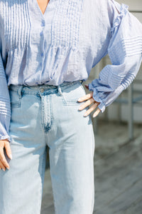 Blouse EMANUELLE - Blue