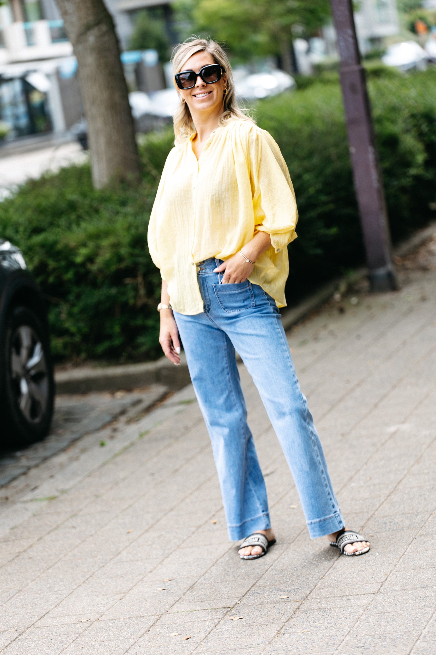 Blouse FEBE -  Yellow