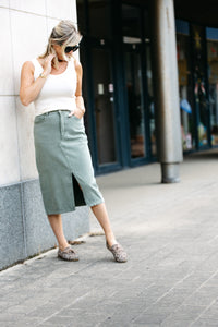 Skirt JOLIE - Kaki