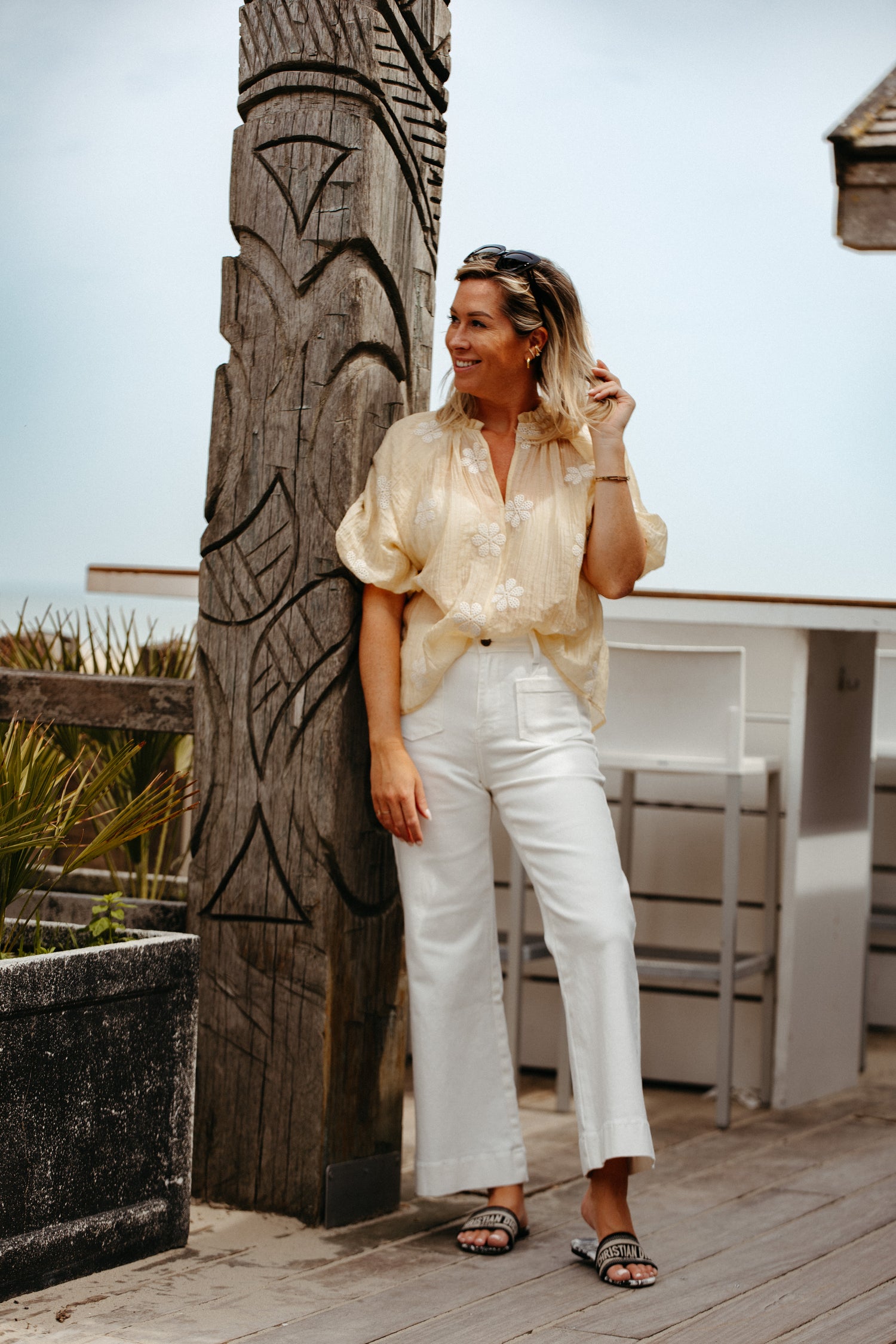 Blouse FELINE - Beige
