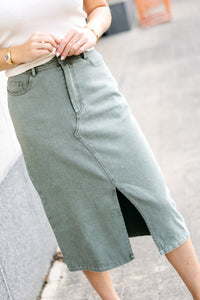 Skirt JOLIE - Kaki