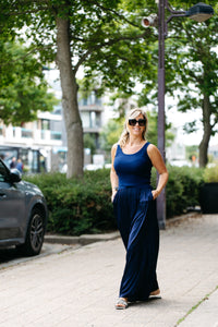 Pants AMBRE - Marine