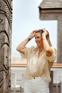 Blouse FELINE - Beige
