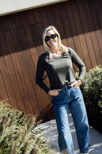 Top LAURIE - Kaki