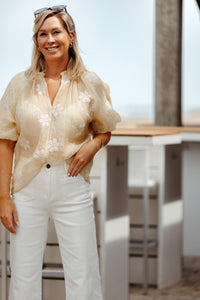 Blouse FELINE - Beige