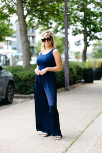 Pants AMBRE - Marine