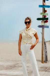 Top ZOELLE - Yellow