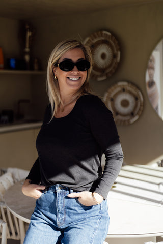 Top LAURIE - Grey