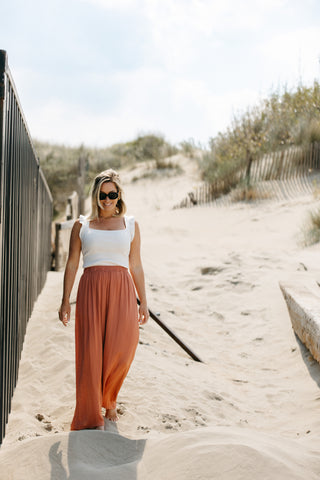 Pants AMBRE - Terracotta