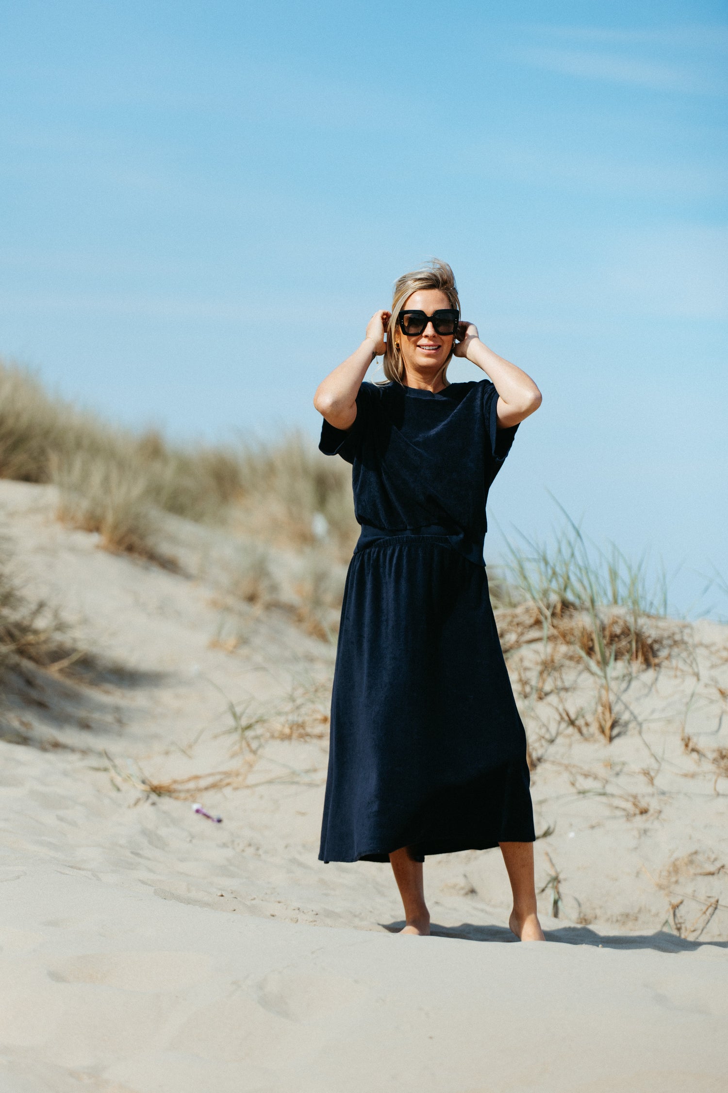 Skirt ODETTE - Marine