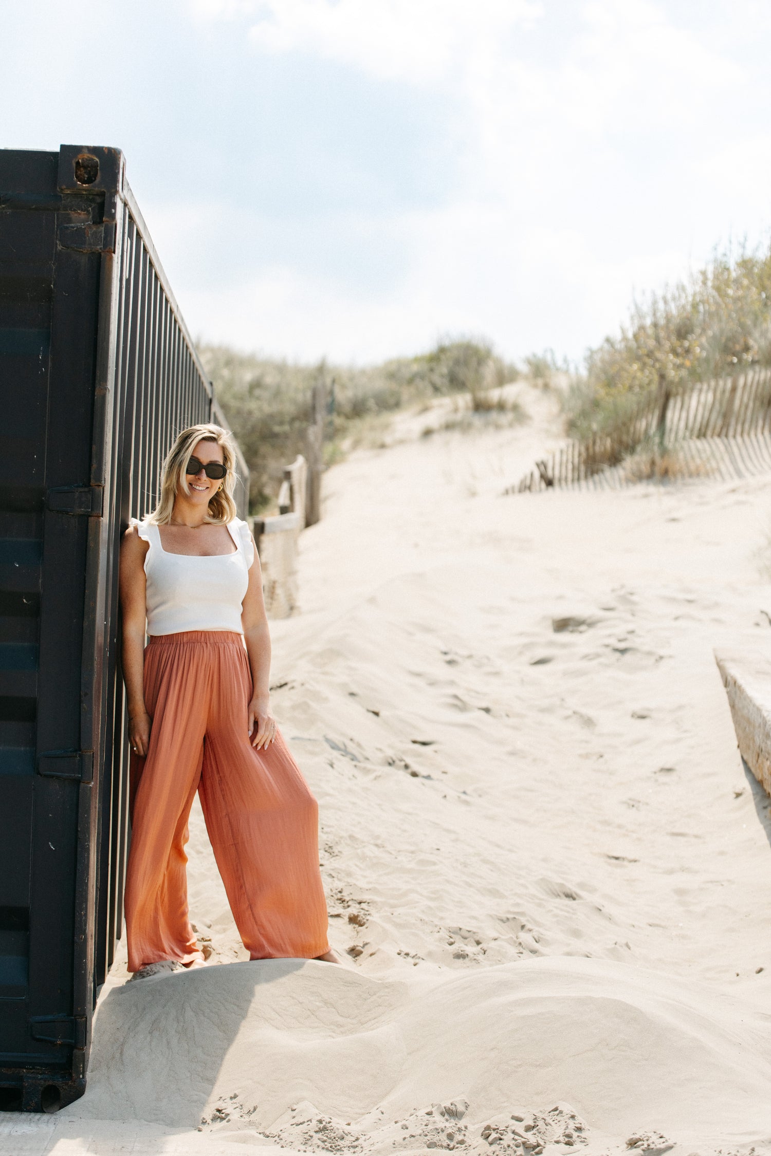 Pants AMBRE - Terracotta