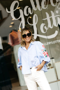 Blouse MADELEINE - Blue