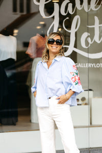 Blouse MADELEINE - Blue