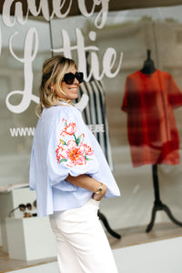 Blouse MADELEINE - Blue