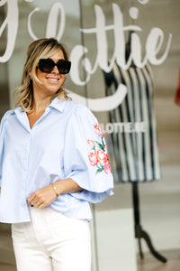 Blouse MADELEINE - Blue