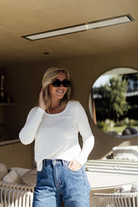 Top LAURIE - Ecru