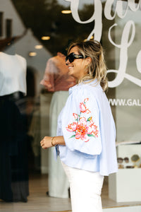 Blouse MADELEINE - Blue