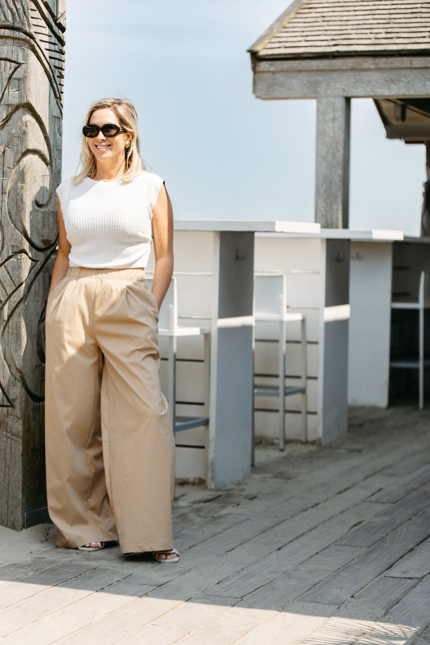 Pants JADE - Camel