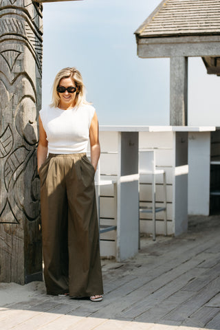 Pants JADE - Kaki