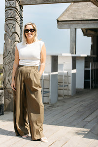 Pants JADE - Kaki