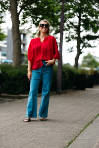 Blouse FEBE -  Red