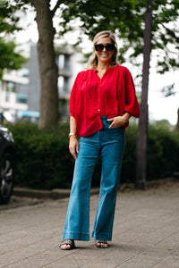 Blouse FEBE -  Red