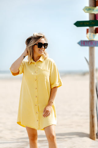 Dress IZË - Yellow