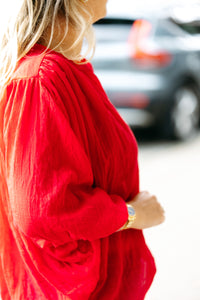 Blouse FEBE -  Red