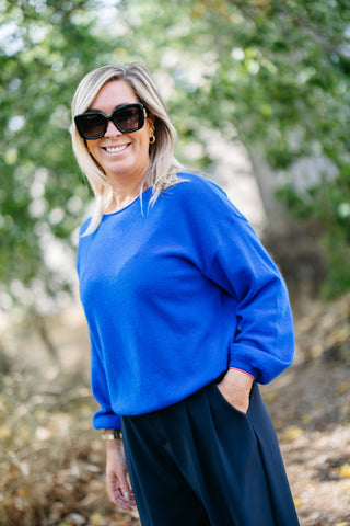 LIZA Sweater - Royal Blue