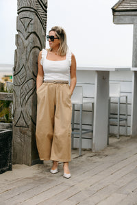 Pants AMBER - Camel