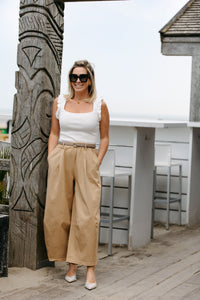 Pants AMBER - Camel