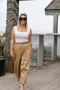 Pants AMBER - Camel