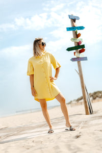 Dress IZË - Yellow