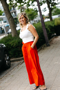 Pants VICHY - Red