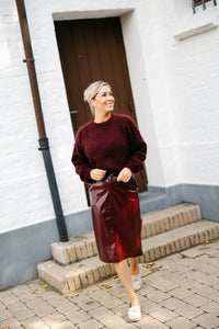 Skirt FLOOR - Bordeaux