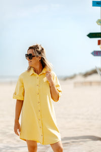 Dress IZË - Yellow