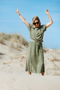 Skirt ODETTE - Kaki