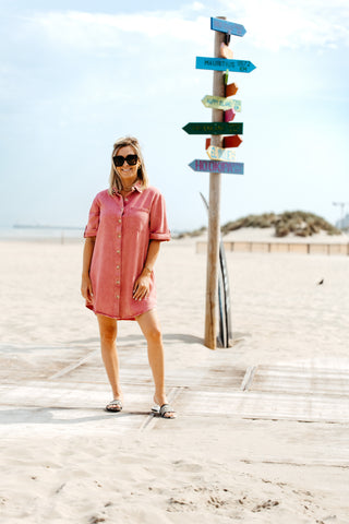Dress IZË - Old Pink