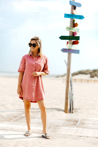 Dress IZË - Old Pink