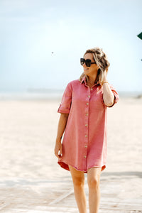 Dress IZË - Old Pink