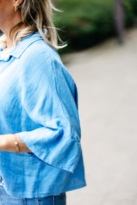 Blouse LINN - Blue