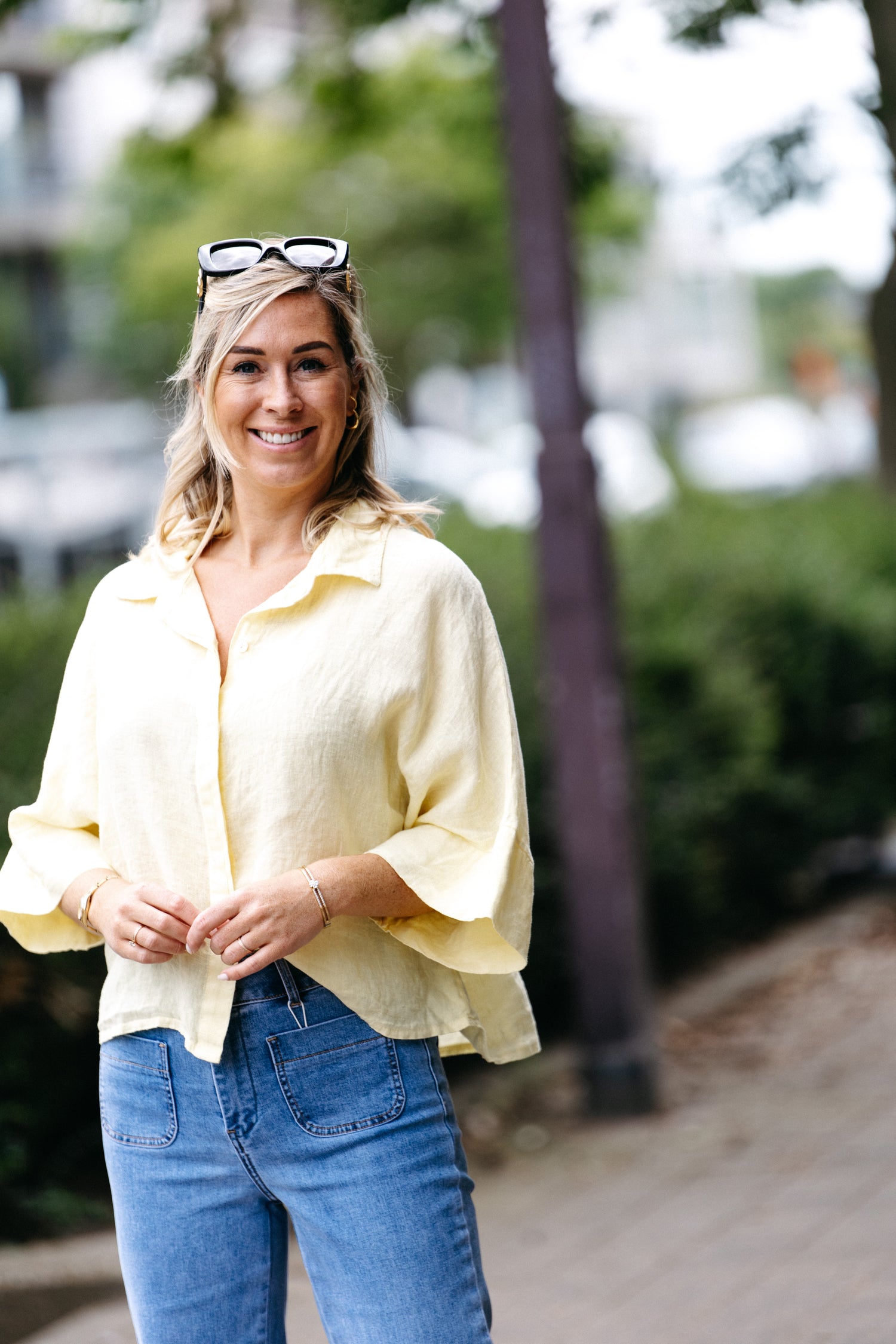 Blouse LINN - Yellow
