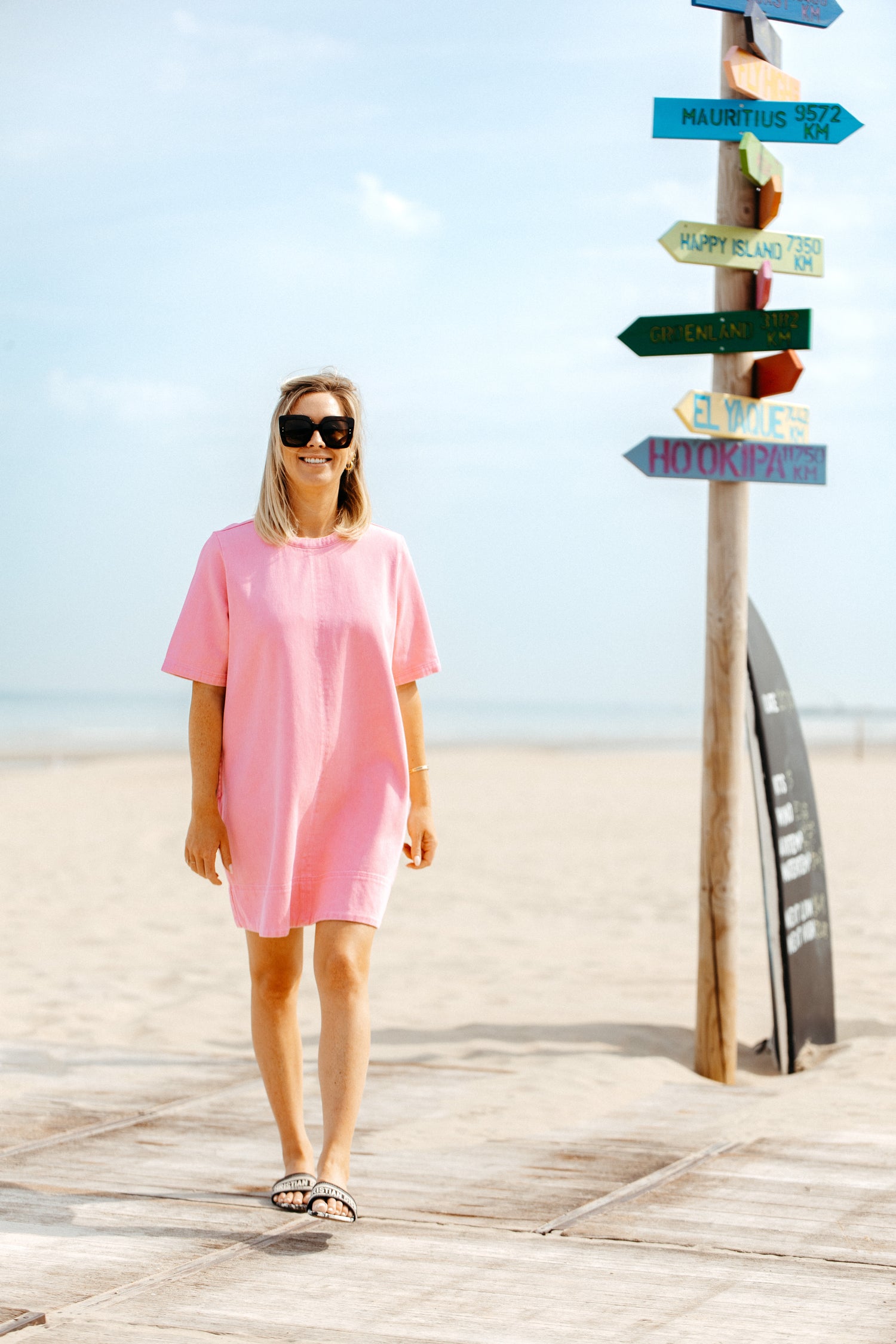 Dress LOUISE - Pink
