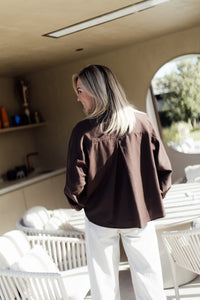 Blouse EMILY - Brown