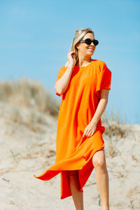 Dress ODETTE - Coral