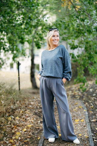 LIZA Sweater - Dark Grey