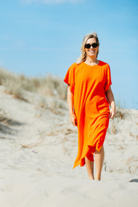 Dress ODETTE - Coral