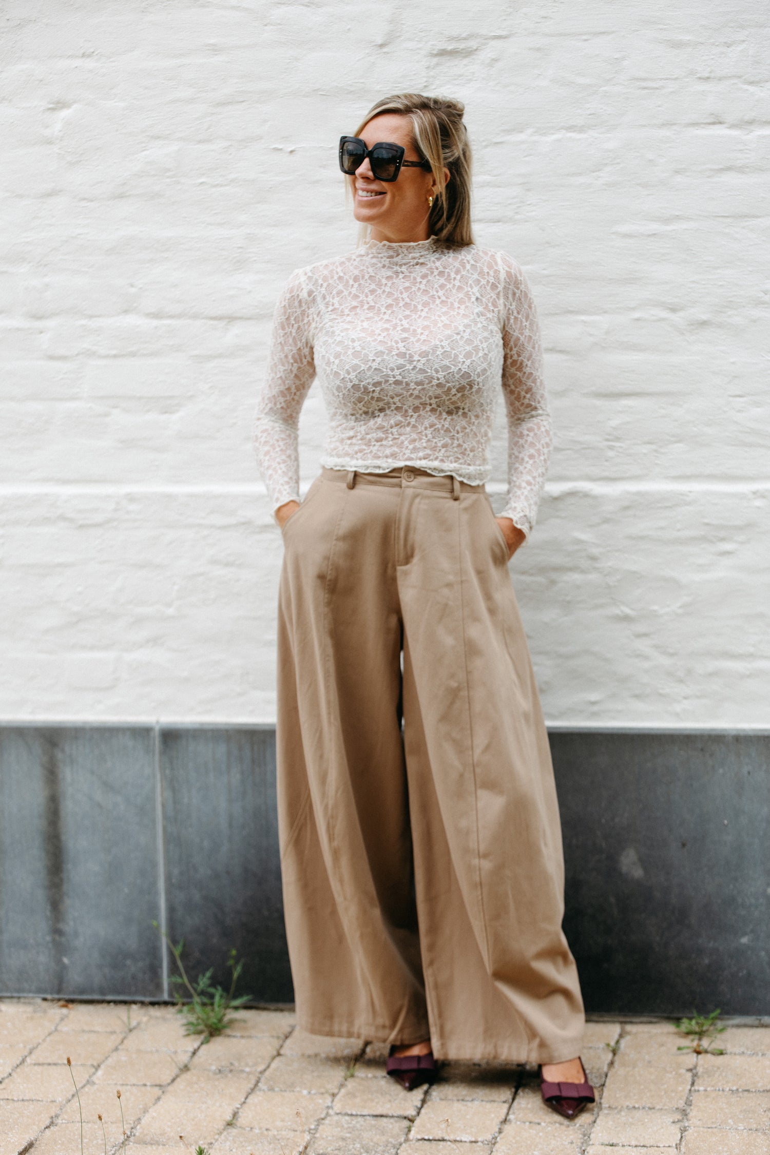 Top JANELLE - Ecru